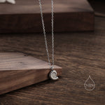 Ammonite Shell Pendant Necklace in Sterling Silver, Silver or Gold, Ocean Necklace, Sea Shell Necklace, Sea Shell Necklace