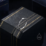Twist Wave Stacking Ring