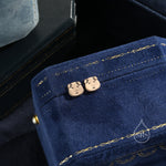 Sterling Silver Guinea Pig 18G Screw Back Stud Earrings