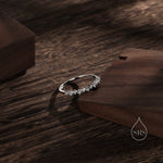 Skinny CZ Constellation Gemstone Ring
