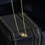 Jellyfish Pendant Necklace in Sterling Silver, Silver or Gold or Rose Gold, Jellyfish Necklace, Fish Necklace, Ocean Necklace