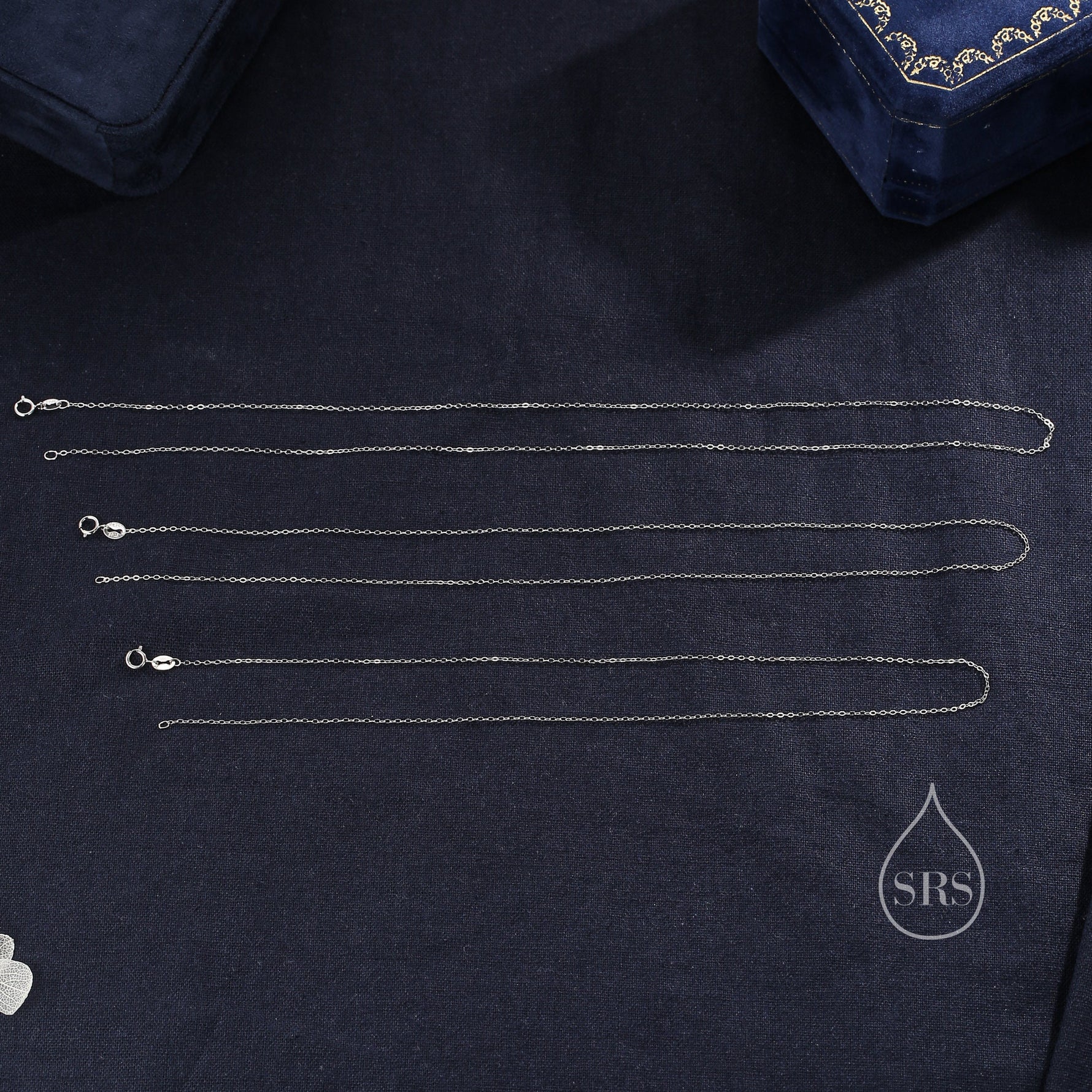 Minimalist Skinny Chain Choker Necklace in Sterling Silver, Available in Three Lengths, Silver or Gold, Skinny and Delicate Collar Necklace
