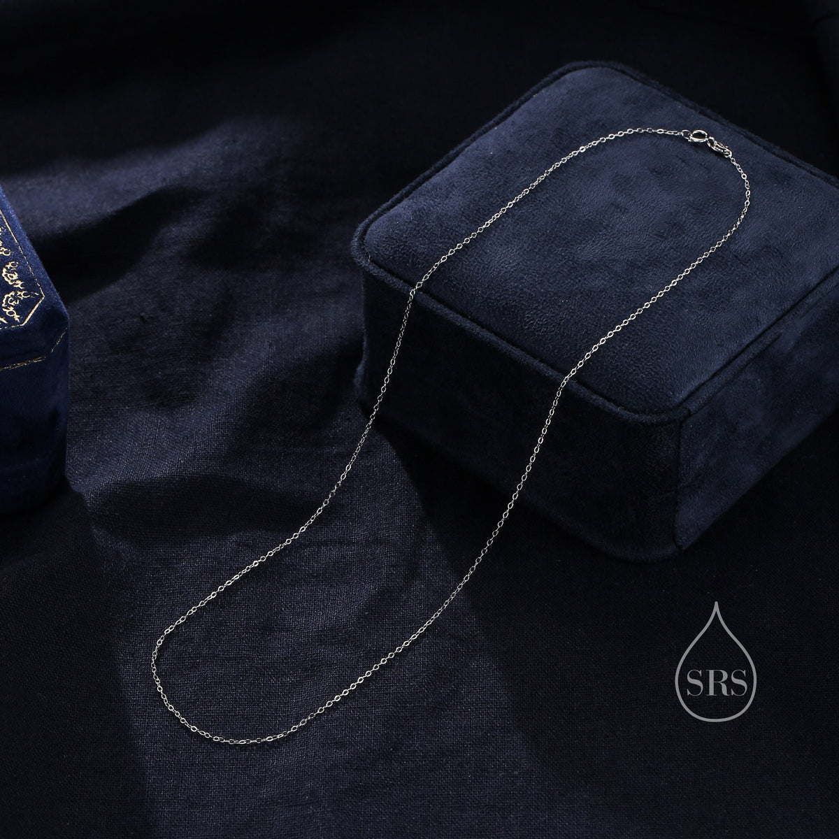 Minimalist Skinny Chain Choker Necklace in Sterling Silver, Available in Three Lengths, Silver or Gold, Skinny and Delicate Collar Necklace