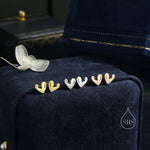Big Muscle Stud Earrings in Sterling Silver, Silver Gold or Rose Gold, Feminist “We Can Do It” Stud Earrings