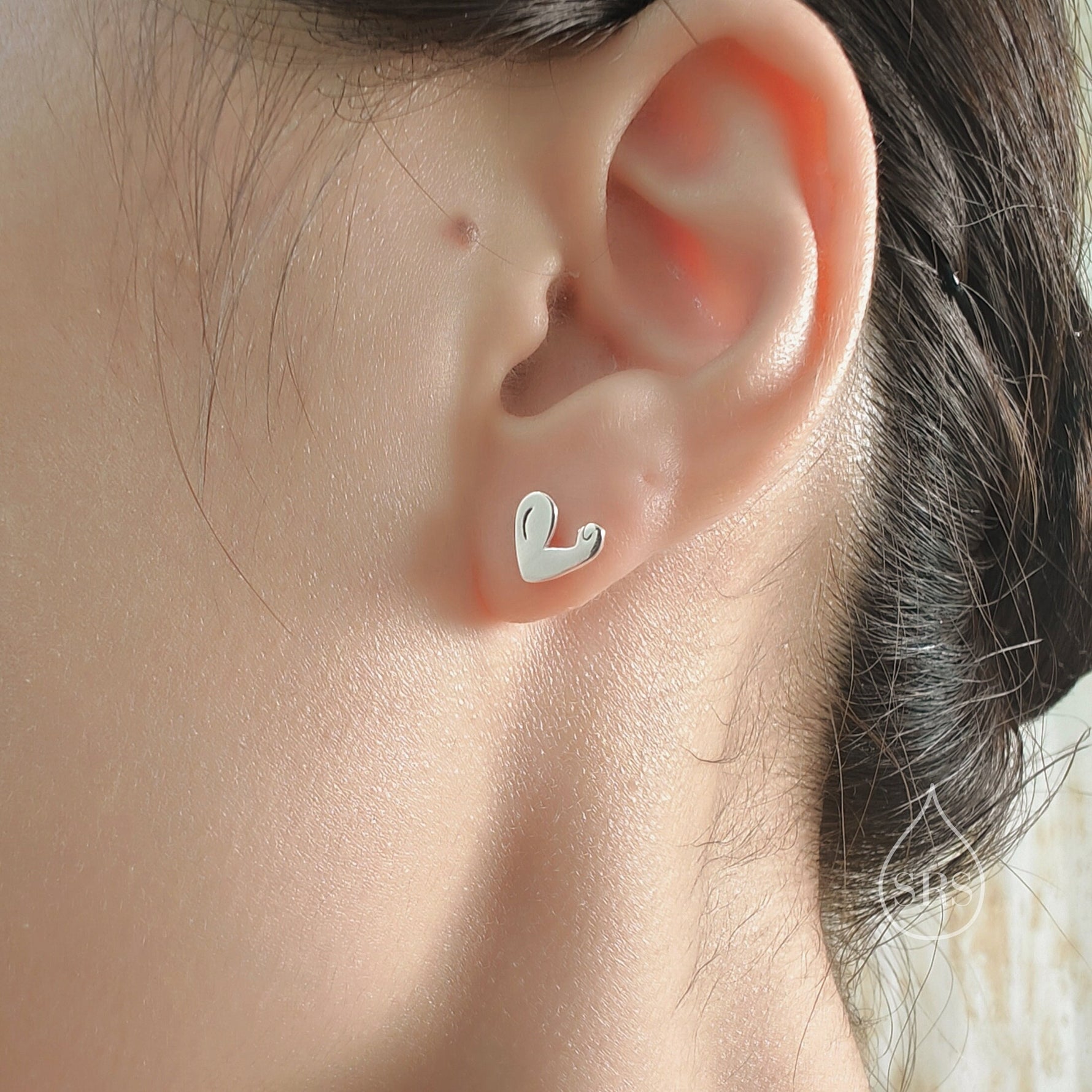 Big Muscle Stud Earrings in Sterling Silver, Silver Gold or Rose Gold, Feminist “We Can Do It” Stud Earrings