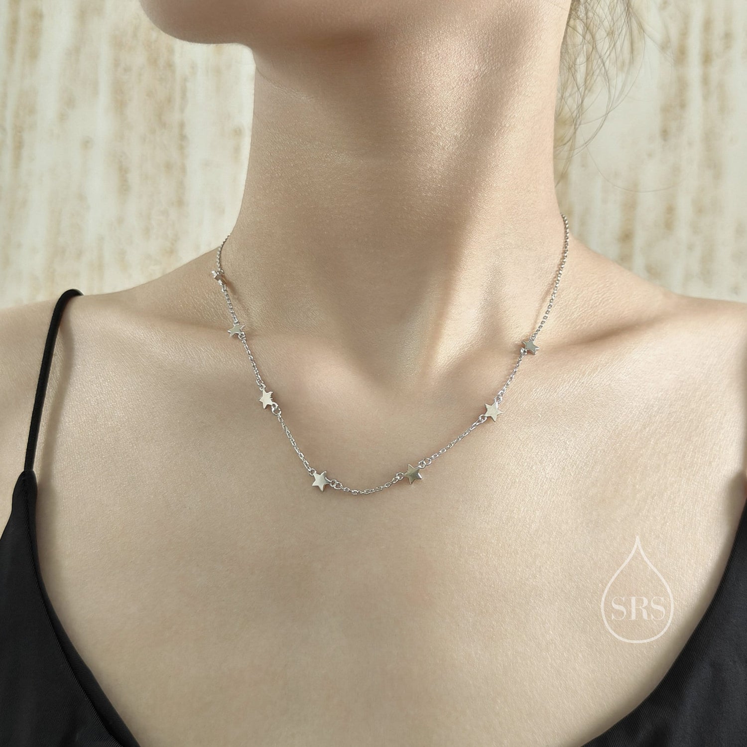 Star Satellite Chain Necklace