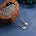 Sailing Boat Pendant Necklace in Sterling Silver, Silver or Gold, Boat Necklace, Sterling SIlver Boat Pendant