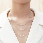 Minimalist Skinny Figaro chain Choker Necklace in Sterling Silver, Available in Three Lengths, Silver or Gold, Skinny and Delicate Necklace