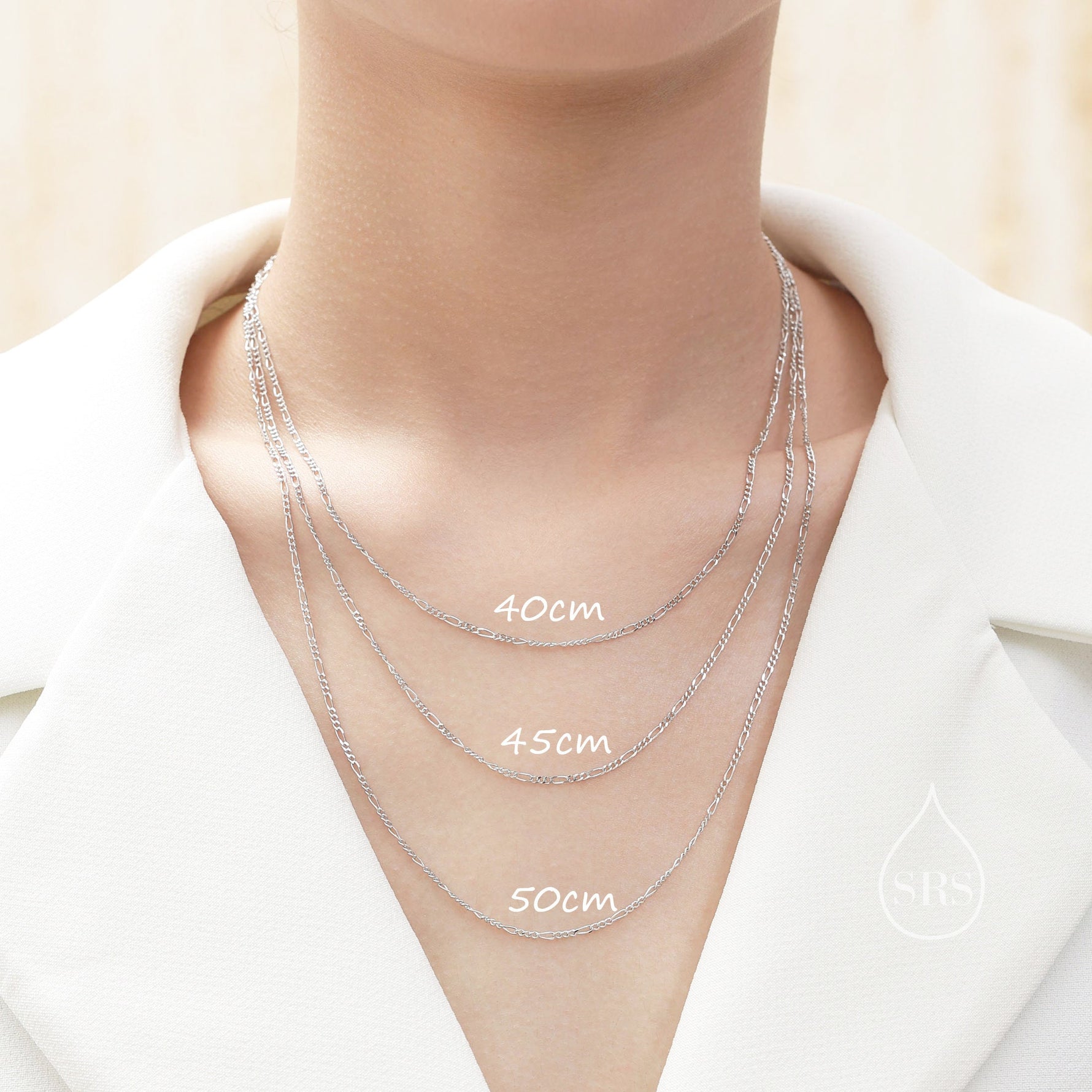 Skinny Figaro Chain Necklace