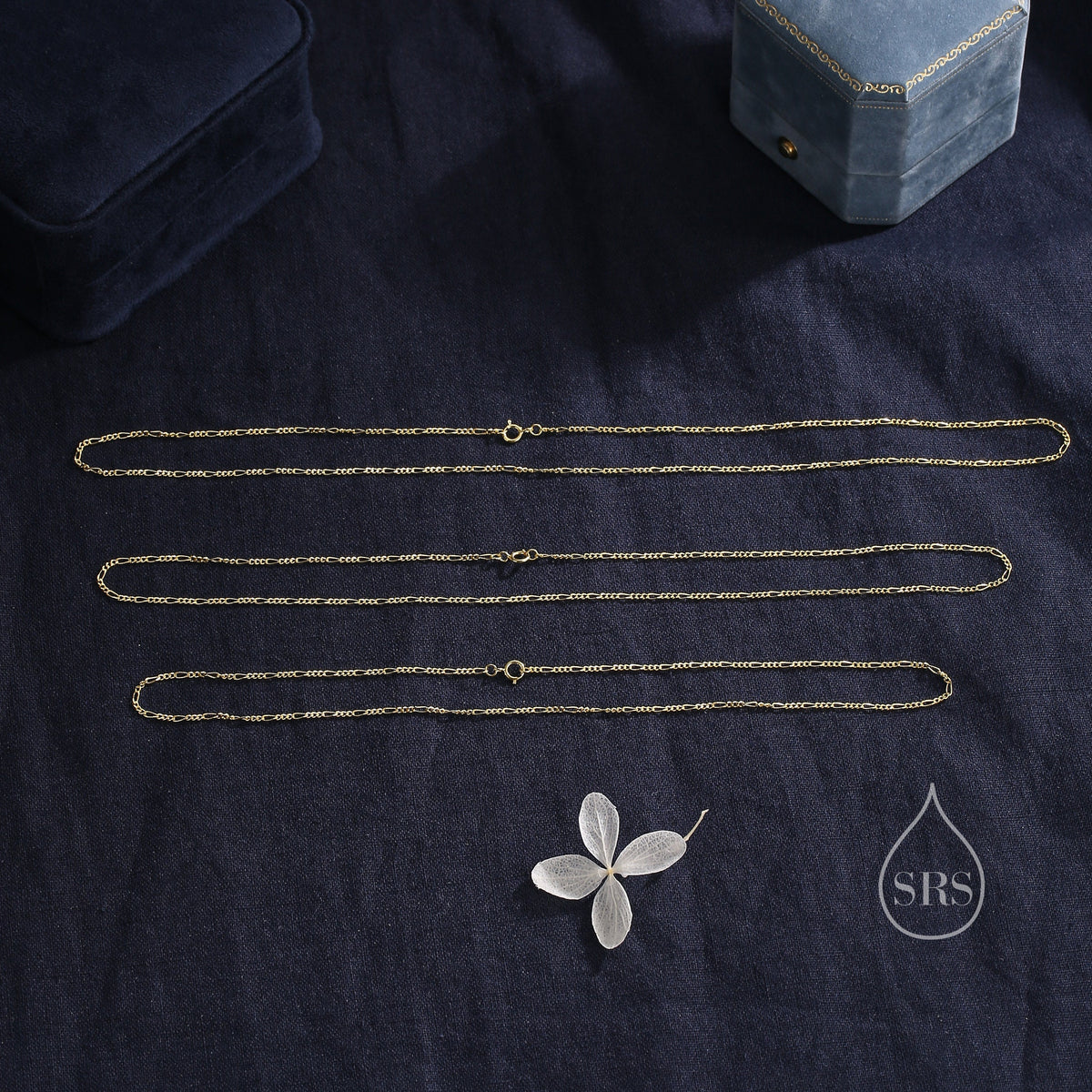 Skinny Figaro Chain Necklace