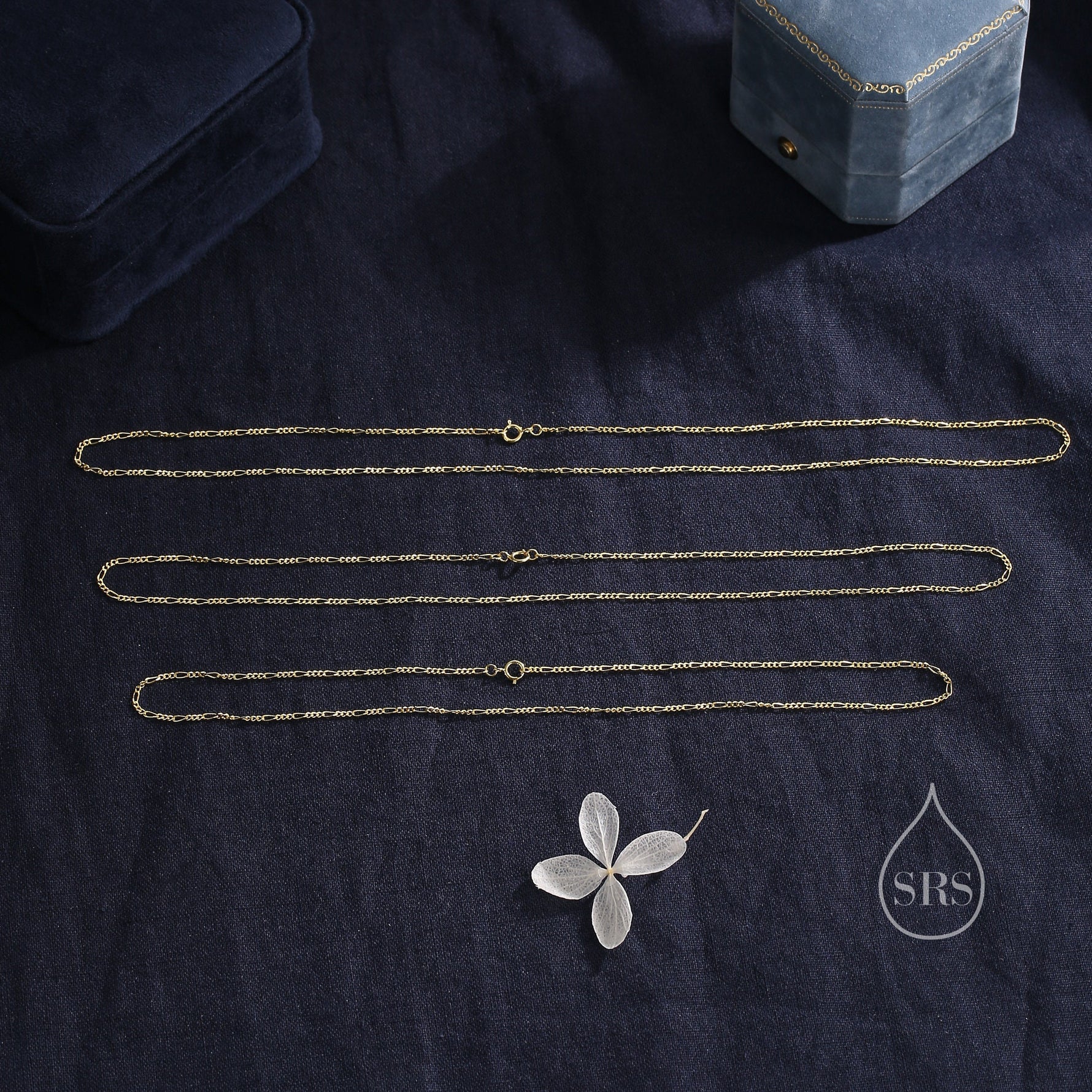 Skinny Figaro Chain Necklace