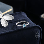 Moonstone Star Gemstone Ring