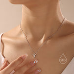 Bull Skull Pendant Necklace