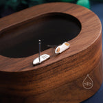 Guinea Pig Enamel Stud Earrings in Sterling Silver, Cute Earrings, Pet Earrings, Pet Jewellery