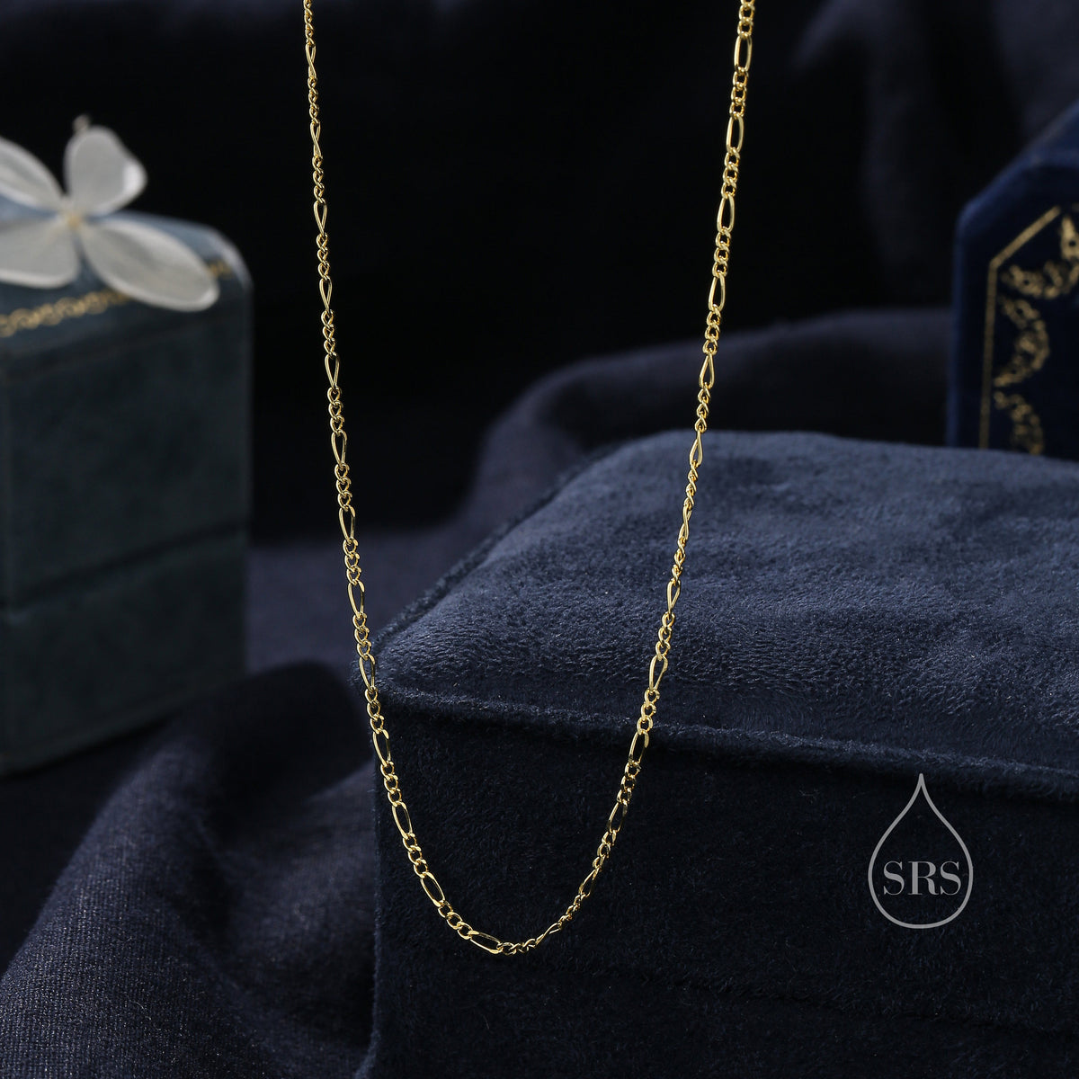 Skinny Figaro Chain Necklace
