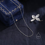 Skinny Figaro Chain Necklace