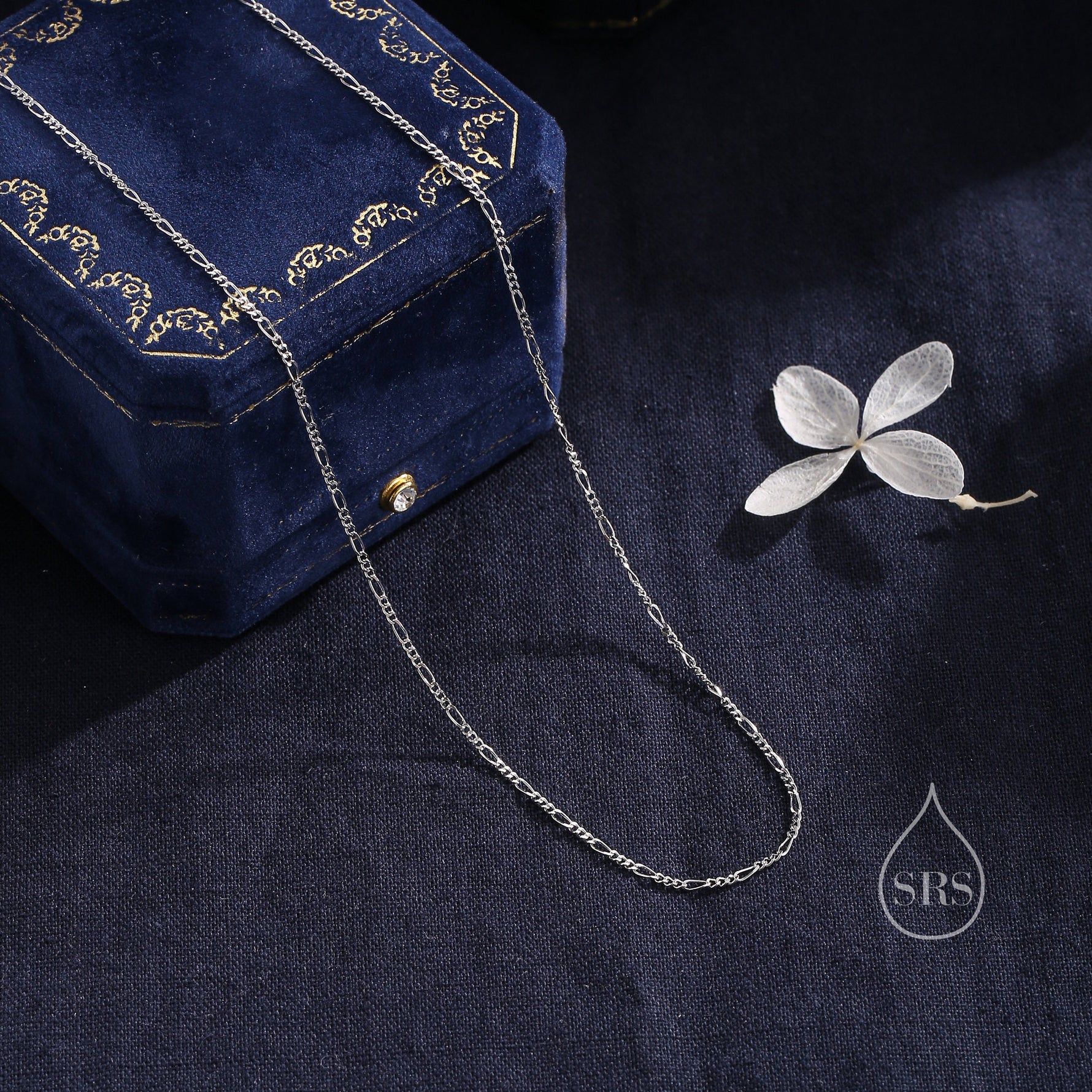 Skinny Figaro Chain Necklace