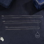 Skinny Curb Chain Necklace