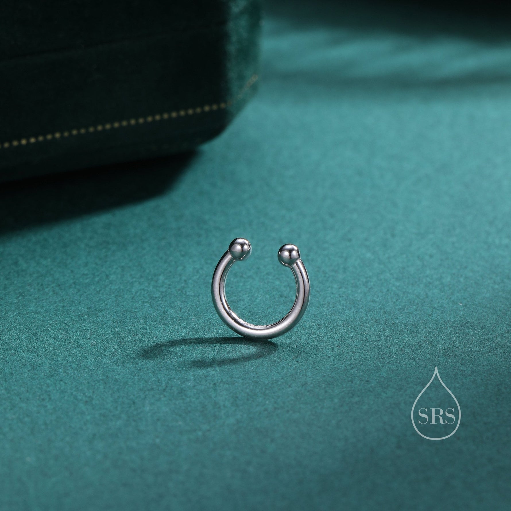 Piercing Free Sterling Silver Ear Cuff, No Piercing Ear Cuff, Silver, Gold or Rose Gold, Piercing Free Ear Cuff, Simple and Minimalist