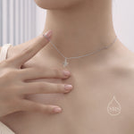 Minimalist Star Pendant Necklace in Sterling Silver, Silver or Gold or Rose Gold, Small Star Necklace