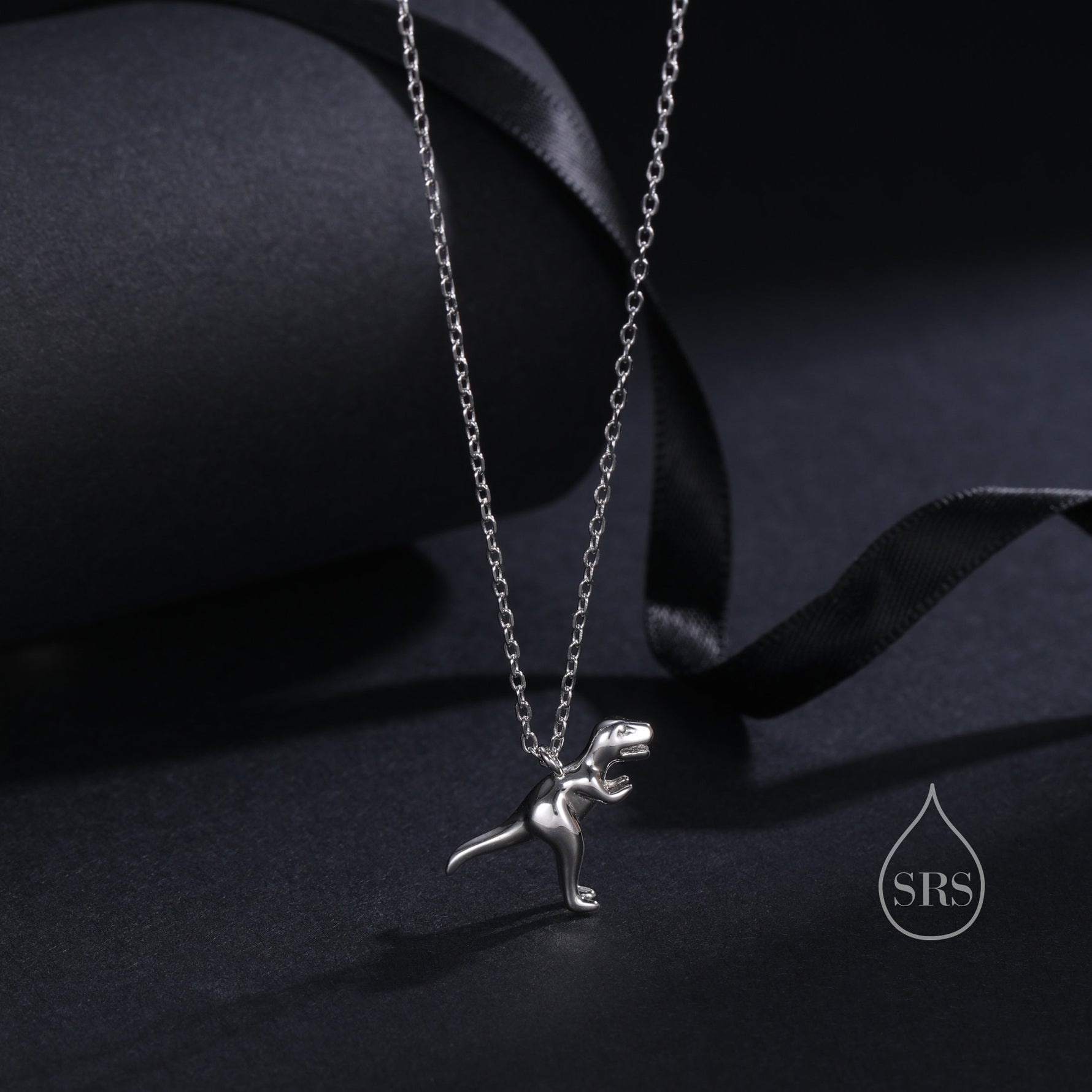 T-Rex Dinosaur Pendant Necklace