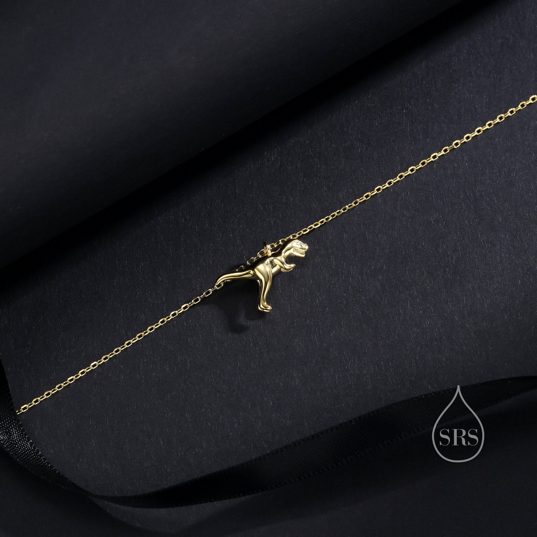 T-Rex Dinosaur Pendant Necklace