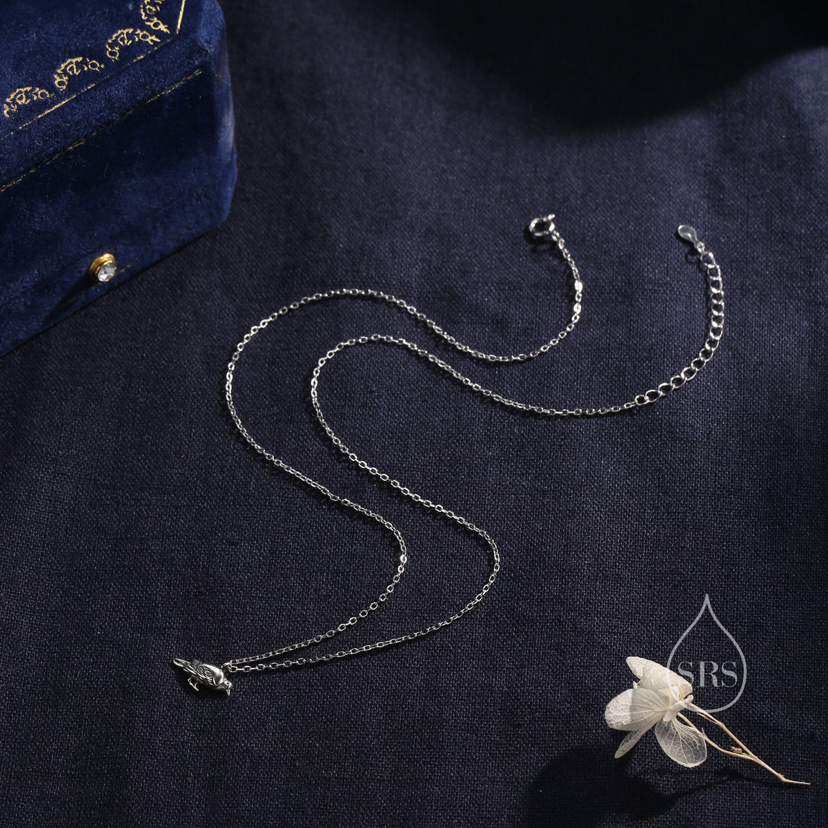 Crow Pendant Necklace