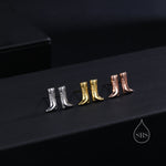 Cowboy Boot Stud Earrings in Sterling Silver, Silver, Gold or Rose Gold, Cowboy Boot Earrings, Cowboy Earrings