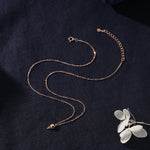 Tiny and Delicate Bird Skull Pendant Necklace in Sterling Silver, Bird Necklace, Silver or Gold or Rose Gold - Cute Quirky and Fun Jewellery