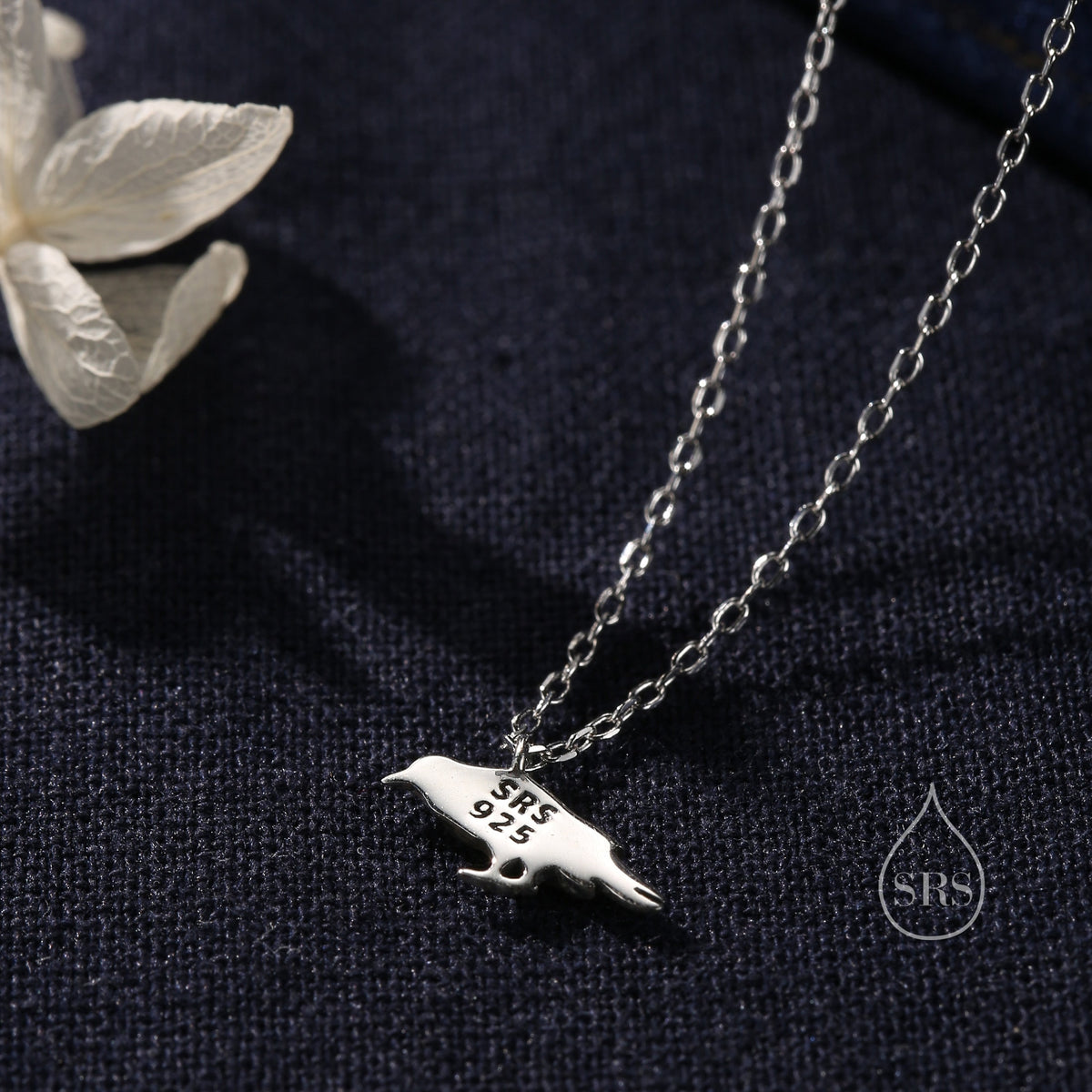 Crow Pendant Necklace