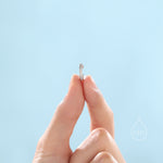 CZ Ear Cuff in Sterling Silver, Silver or Gold, Simple Piercing Free Earrings, Minimalist Ear Cuff, Diamond CZ Ear Cuff