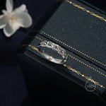 Sterling Silver Delicate Curb Chain Ring, Adjustable Size, Minimalist Link Chain Ring, Simple Chain Ring, Knot Ring