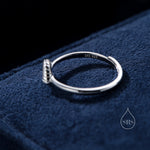 Sterling Silver Cute Little Ammonite Ring, Adjustable Size, Cute Ammonite Shell Ring, Dainty and Delicate, Shell Fossil Ring