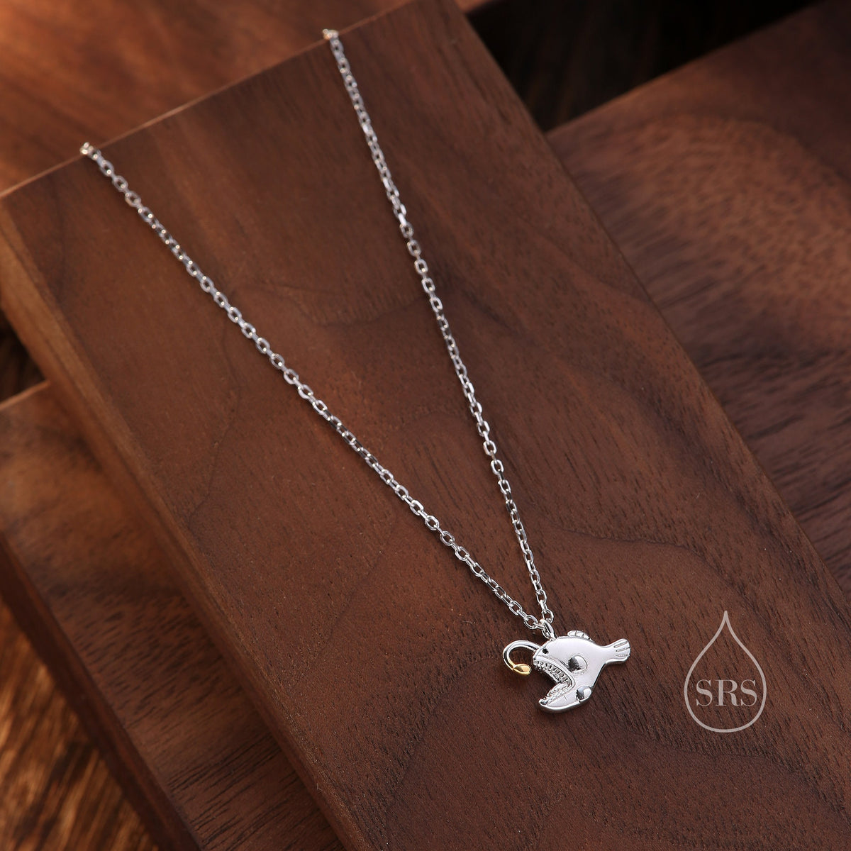 Anglerfish Pendant Necklace