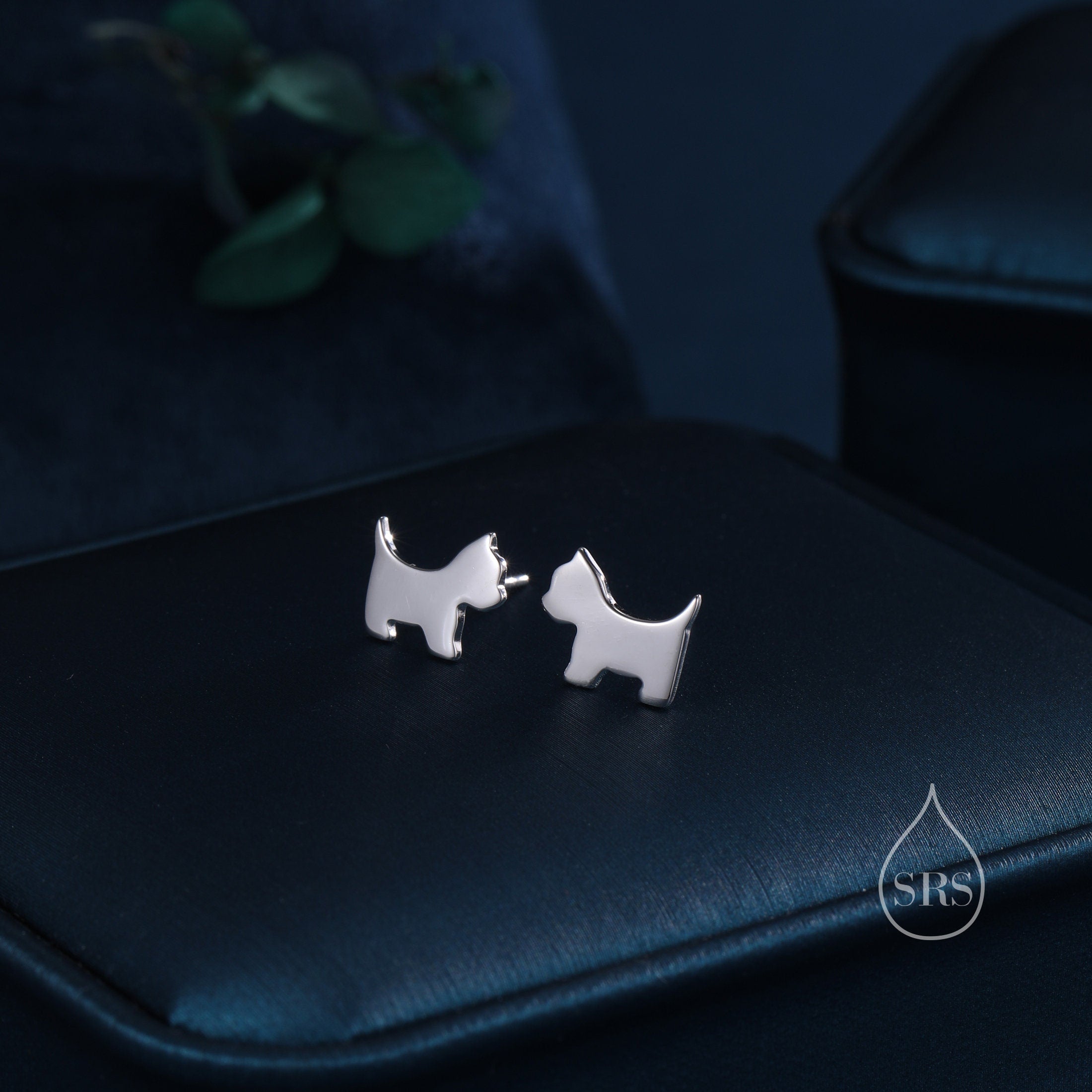 Westie Jewelry Westie Charm Westie Jewelry 2024 Westie Earrings Jewelry Sterling Silver Handmade West Highland White Terrier Earrings D10H-E