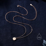 Guinea Pig Pendant Necklace in Sterling Silver, Silver, Gold or Rose Gold, Tiny Guinea Pig Pet Necklace, Gift for Guinea Pig Lover