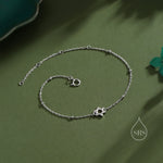 Star of David Bracelet in Sterling Silver, Silver or Gold or Rose Gold, Star Bracelet, Star Jewellery