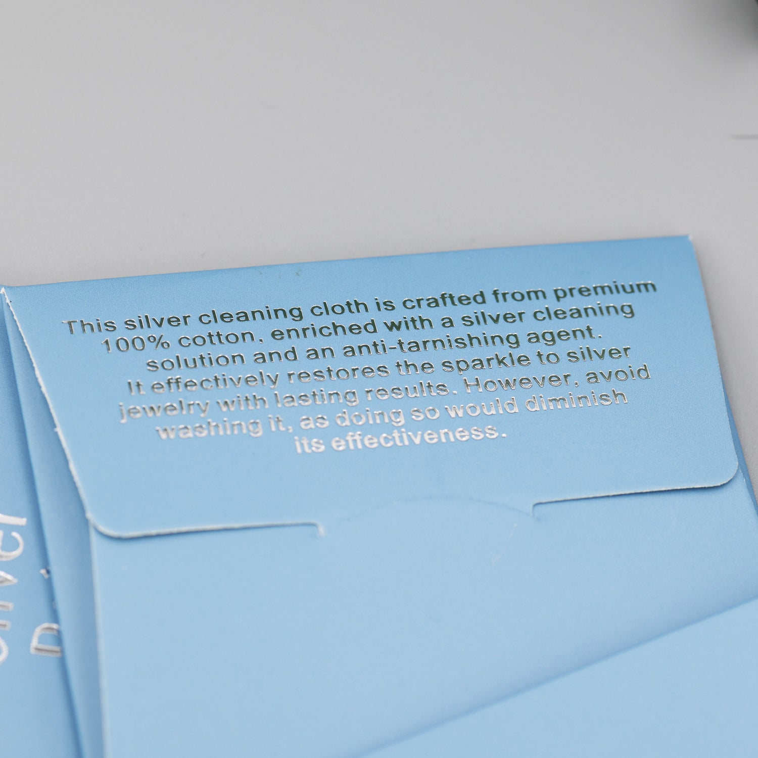 Silver Polish Cloth, Sold with Other Purchases Within Our Store, Silver Cleaning Cloth, Anti-Tarnish Silver Cloth