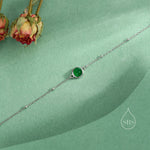 Green Onyx Gemstone Bracelet