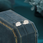 Hedgehog Stud Earrings in Sterling Silver, Silver or Gold, Hedgehog Earrings, Nature Inspired Animal Earrings