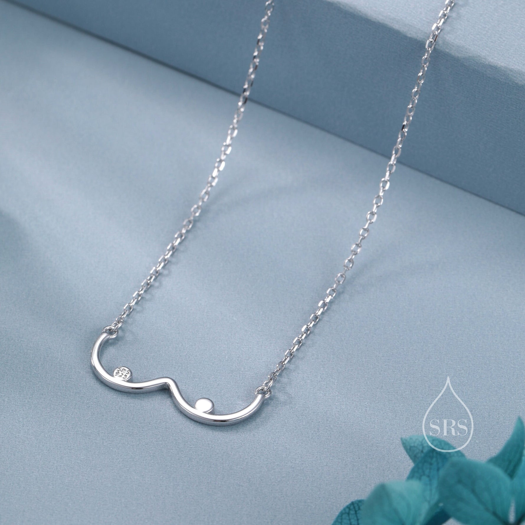Boob Pendant Necklace in Sterling Silver, Breast Pendant, Silver or Gold, Feminist Jewellery,