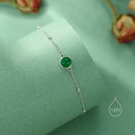 Green Onyx Gemstone Bracelet