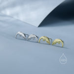 Pangolin Stud Earrings in Sterling Silver, Silver or Gold, Ant Eater Earrings, Nature Inspired Animal Earrings