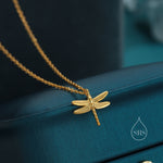 Dragonfly Pendant Necklace