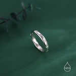 Starburst Motif Band Ring