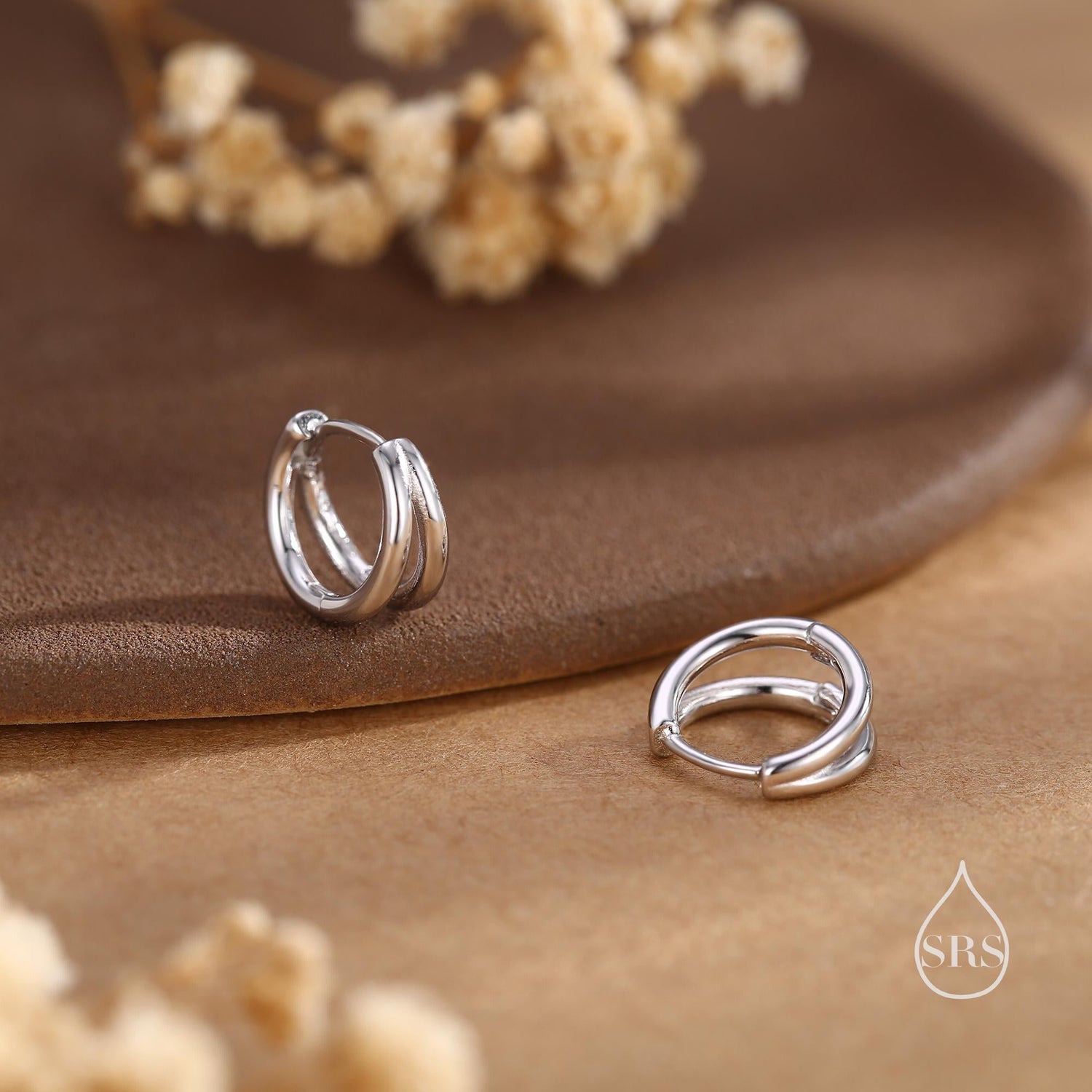 V Shape Hoop Earrings