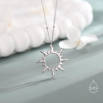 Sun Ray Pendant Necklace