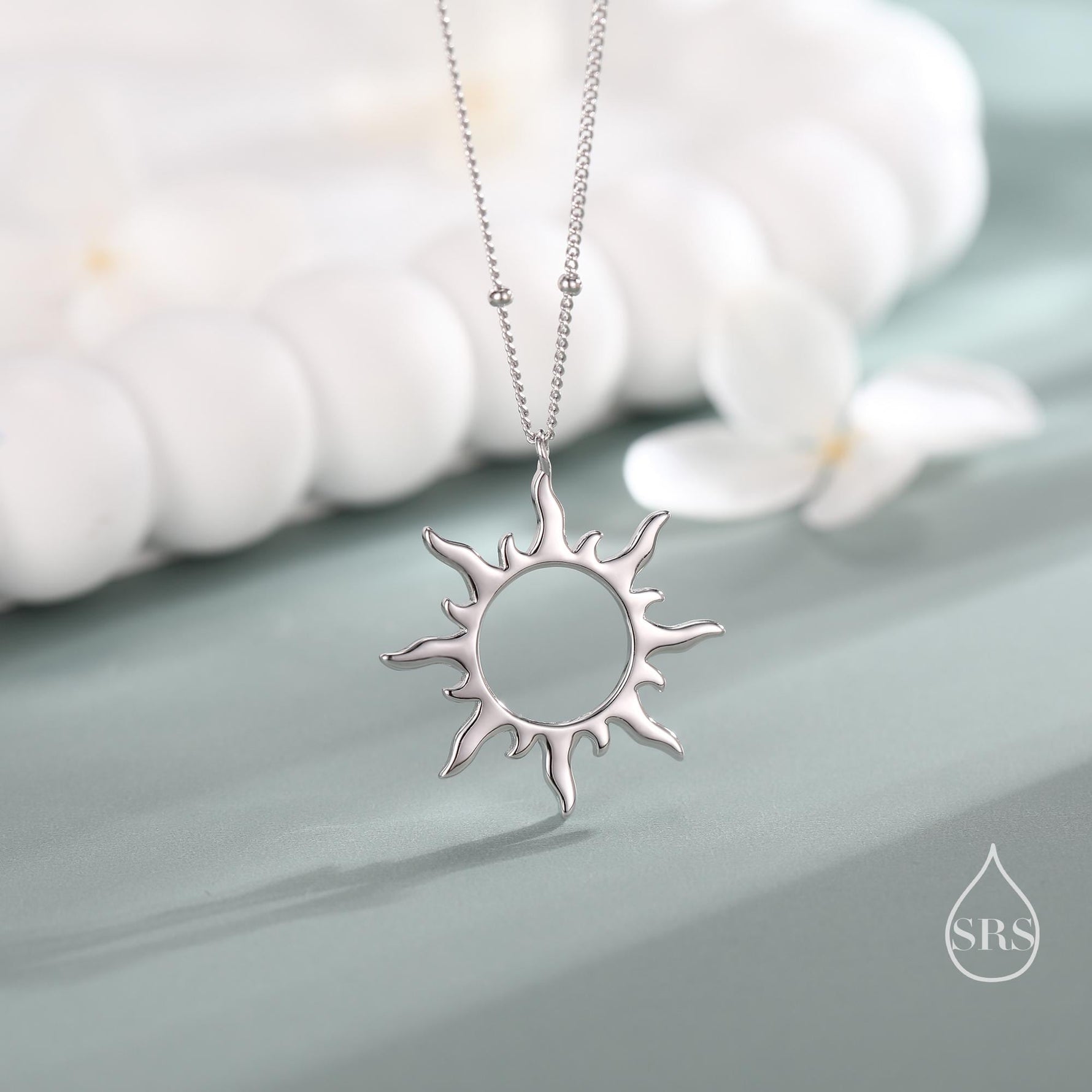 Sun Ray Pendant Necklace