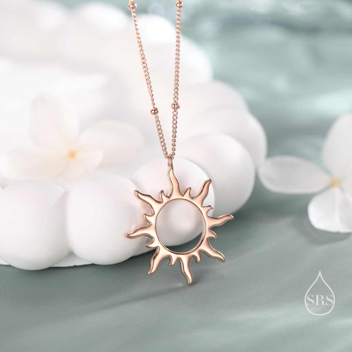 Sun Ray Pendant Necklace