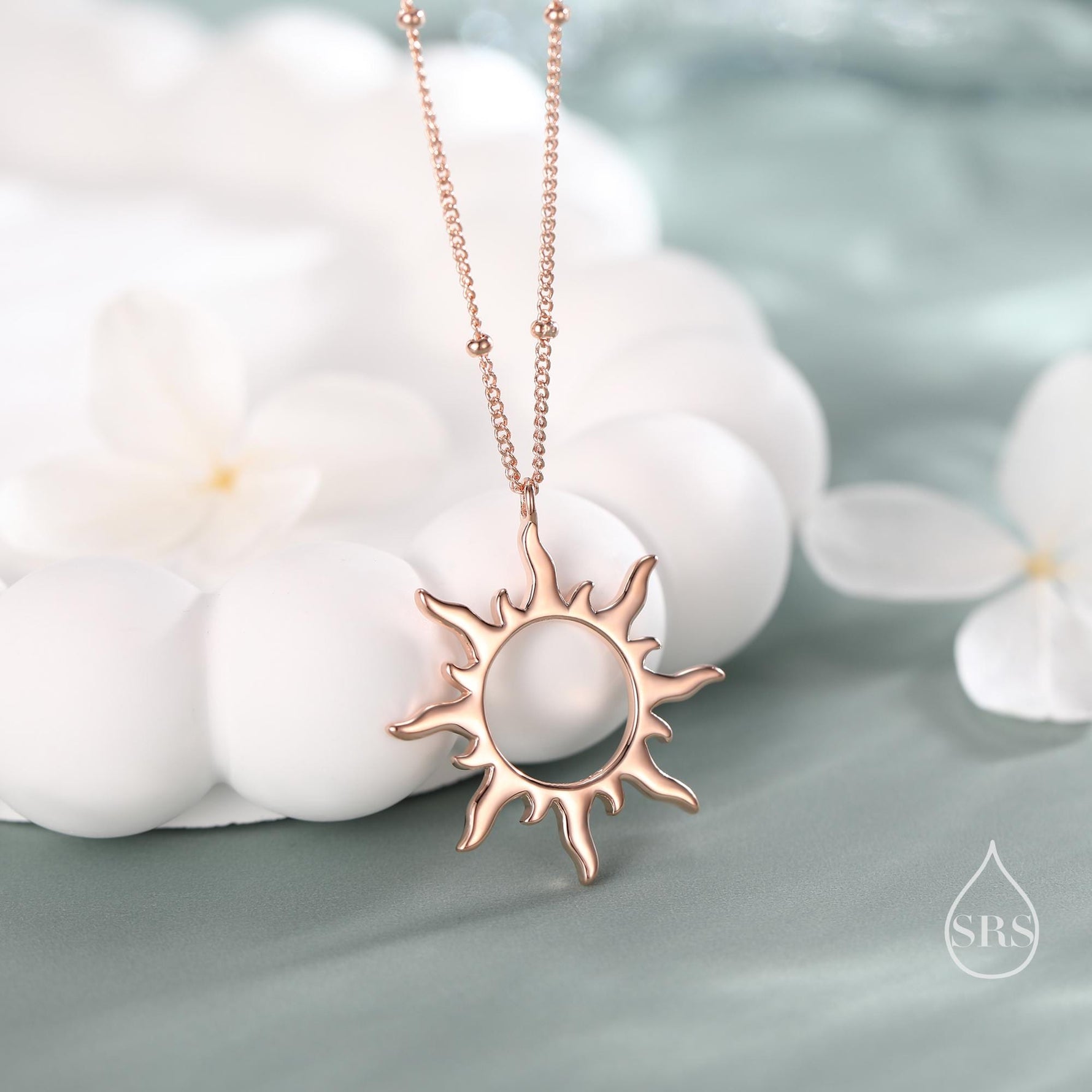Sun Ray Pendant Necklace